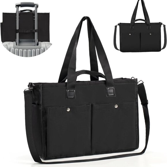 Trendy 29L Cow Print Tote Bag for Women - Stylish Embroidery Handbag - Picture 1 of 9